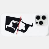 Coque avec motif Galgos (modèle adaptable) Case-Mate iPhone Case (Achterkant (horizontaal))