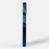 Coque de téléphone bleue, épaisse, résistante aux Case-Mate iPhone case (Achterkant / Rechts)