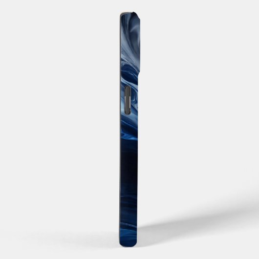 Coque de téléphone bleue, épaisse, résistante aux Case-Mate iPhone case (Achterkant / Rechts)