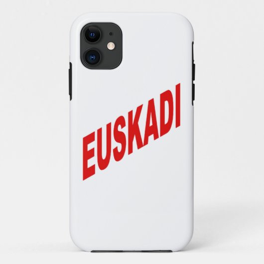 Coque Tough Xtreme iPhone 11 EUSKADI Case-Mate iPhone Case (Achterkant)