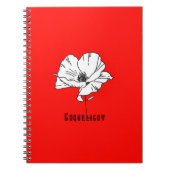 Coquelicot Notitieboek (Voorkant)