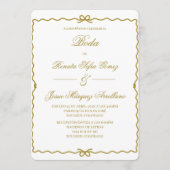 Coquet wreath Spanish wedding   Kaart (Voorkant)