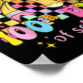 Coquette 100 dagen schoolheup Hooray 100e dag O Poster (Hoek)