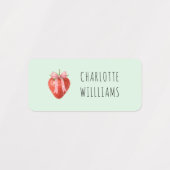 Coquette Aardbei Terug naar School Kleding Kinder Labels (Design 1)