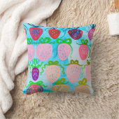 Coquette Aardbei Waterverf Meisjes Kussen Kamer (Deken)