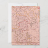 Coquette Adventure Travel Thema Vrijgezellenfeest  Kaart (Achterkant)