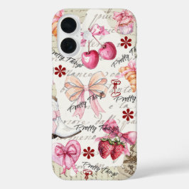 Coquette Aesthetic Phone Case Vintage Collage 