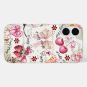 Coquette Aesthetic Phone Case Vintage Collage  (Achterkant (horizontaal))