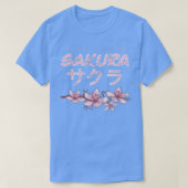 Coquette Aesthetics  Sakura Cherry Blossom J T-shirt (Design voorkant)
