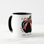 Coquette Apple Onderwijs Cadeau Mok (Voorkant links)