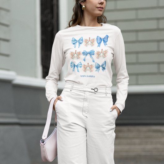 Coquette Astma Bewustzijn Bloemen Allergie T-shirt