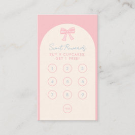 Coquette Bakkerij Loyalty Rewards Ponskaart Stempe Visitekaartje