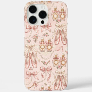 Coquette Ballet Boeketten en Parfum Roze Esthetiek iPhone 16 Pro Max Hoesje