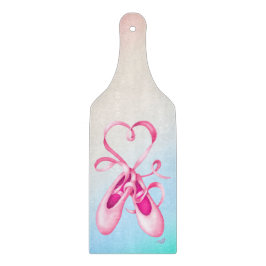 Coquette Ballet Dans Slippers KiniArt Snijplank