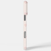 Coquette Ballet Roze Lint Strikjes & Strepen Case-Mate iPhone Case (Achterkant / Rechts)
