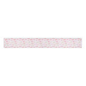 Coquette Balletcore Licht Roze Bogen Grosgrain Lint (Voorkant)