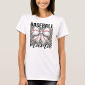 Coquette Baseball Mom T-shirt (Voorkant)
