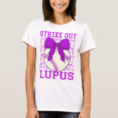 Coquette Baseball Strike Out Lupus T-shirt (Voorkant)