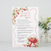 Coquette Berry in liefde die de bruid het beste ke (Staand voorkant)