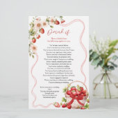 Coquette Berry in Liefde Drink Als Vrijgezellenfee (Staand voorkant)