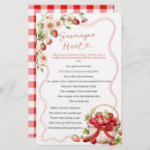 Coquette Berry in Liefde Scavenger Hunt Games Kaar