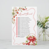 Coquette Berry in liefde zei hij dat ze spel zei (Staand voorkant)