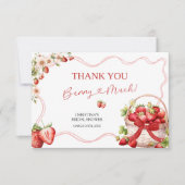 Coquette Berry in Love Shower Dank u kaart (Voorkant)