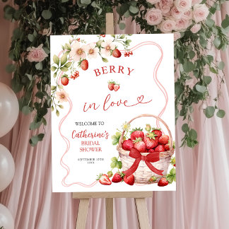 Coquette Berry In Love Vrijgezellenfeest Welkomstb Poster