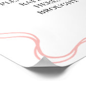 Coquette Berry In Love Wine Raffle Spelbord Poster (Hoek)