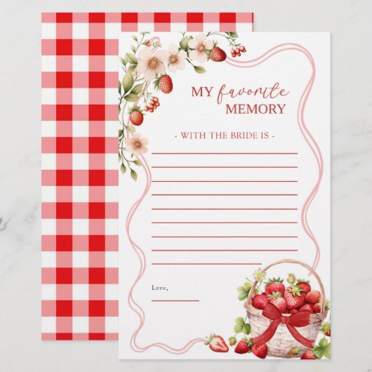 Coquette Berry verliefd op mijn favoriete geheugen (Voorkant / Achterkant)