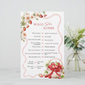 Coquette Berry Verliefd Zou Ze Liever Spel (Staand voorkant)