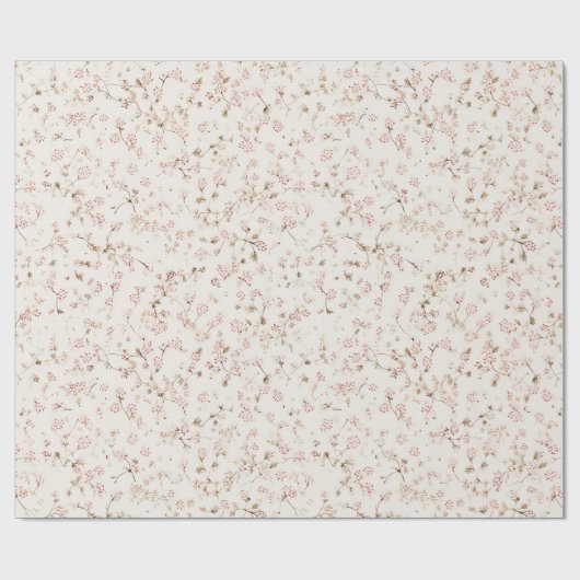  coquette bessen inpakpapier (Vlak)