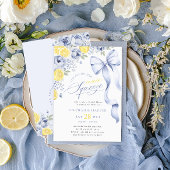 Coquette Blue Lemon Vrijgezellenfeest Kaart