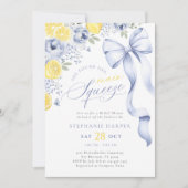 Coquette Blue Lemon Vrijgezellenfeest Kaart (Voorkant)