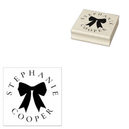 Coquette Boog Naam Curved Schrijven Afstuderen Rubberstempel