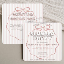 Coquette boog sluimer partij roze verjaardag