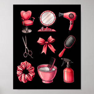 Coquette Boog Valentijnskapsel Stylist Kapper Co Poster