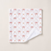 Coquette boog waterverf bad handdoek (Wasdoekje)