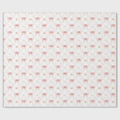 Coquette boog waterverf cadeaupapier (Vlak)