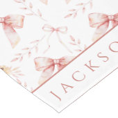 Coquette boog waterverf korte tafelloper (Hoek)