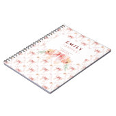 Coquette boog waterverf notitieboek (Linkerzijde)