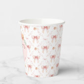 Coquette boog waterverf papieren bekers (Links)