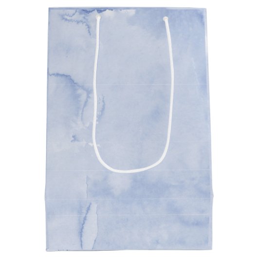 Coquette Border Waterverf Medium Cadeauzakje (Achterkant)