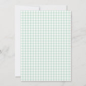 Coquette Botanische Crest Elegante Uitnodiging voo (Achterkant)
