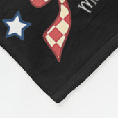 Coquette Bow 4 juli Christelijk Jesus Independe Fleece Deken (Hoek)
