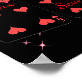 Coquette Bow 67 Six Seven Nk Valentines Day  Poster (Hoek)