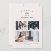 Coquette Bow Afstuderen aankondiging (Voorkant)