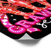 Coquette Bow Crawfish Boil Season For Men Women Ki Poster (Hoek)