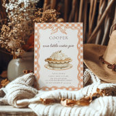 Coquette Bow Cutie Pie 1e verjaardag Kaart