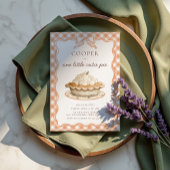 Coquette Bow Cutie Pie 1e verjaardag Kaart